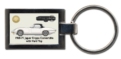 Jaguar E type V12 S3 Convertible (Hard Top) 1968-71 Keyring 4